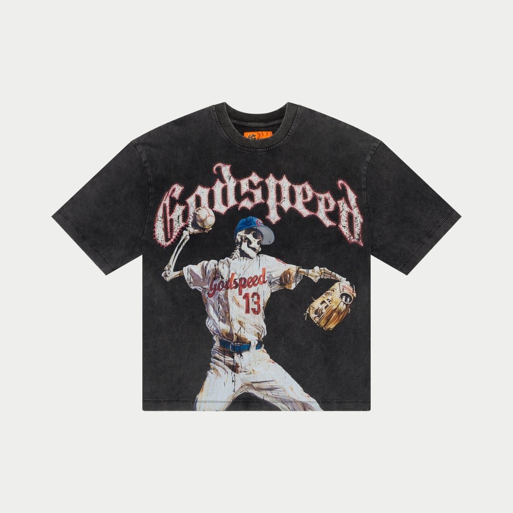Godspeed Strike T-shirt (Black Wash)