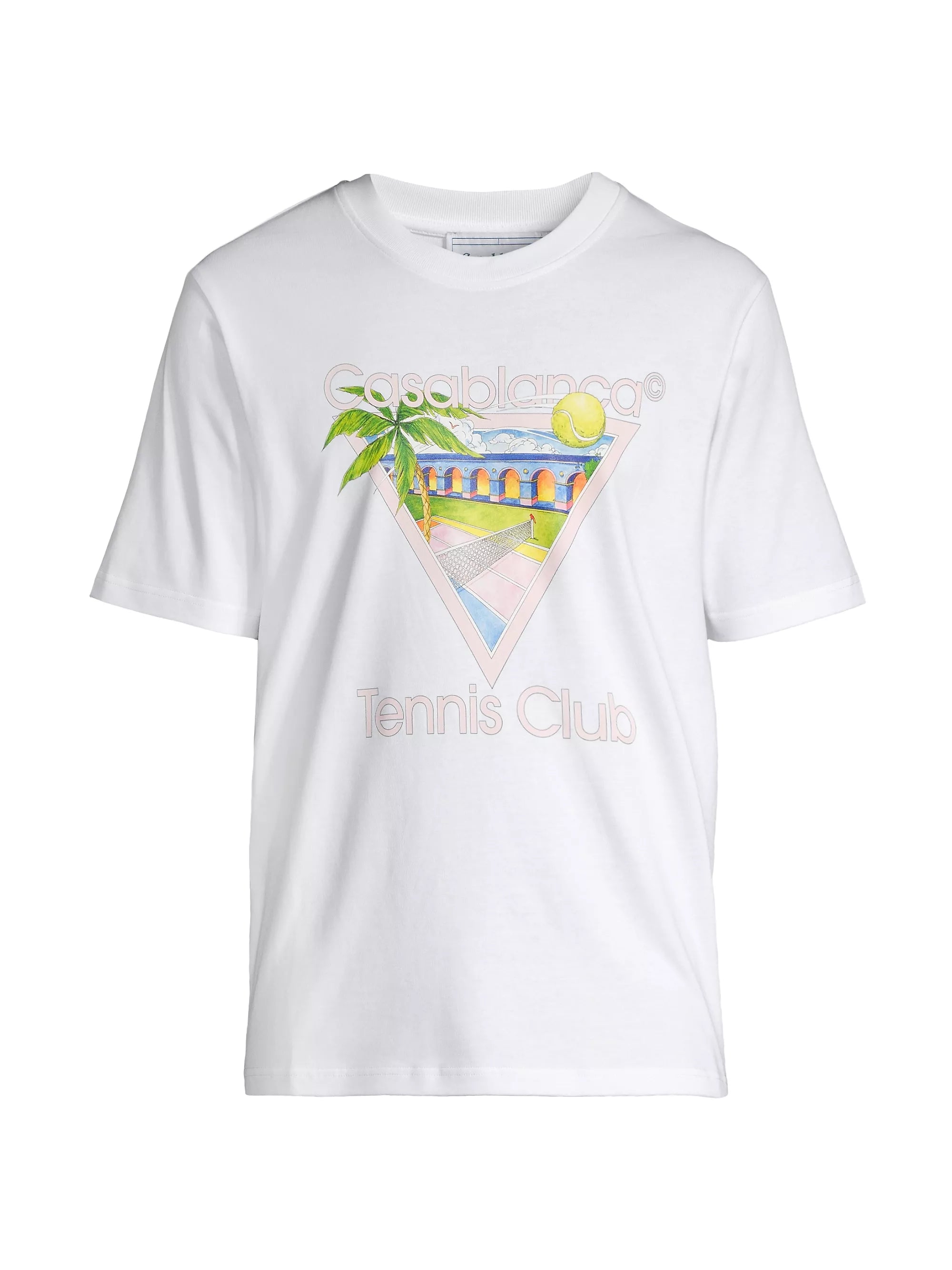 Casablanca Tennis Club Cotton T-Shirt
