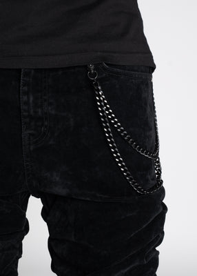 Guapi All Black Super Stacked Denim V2