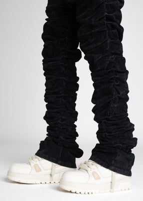 Guapi All Black Super Stacked Denim V2