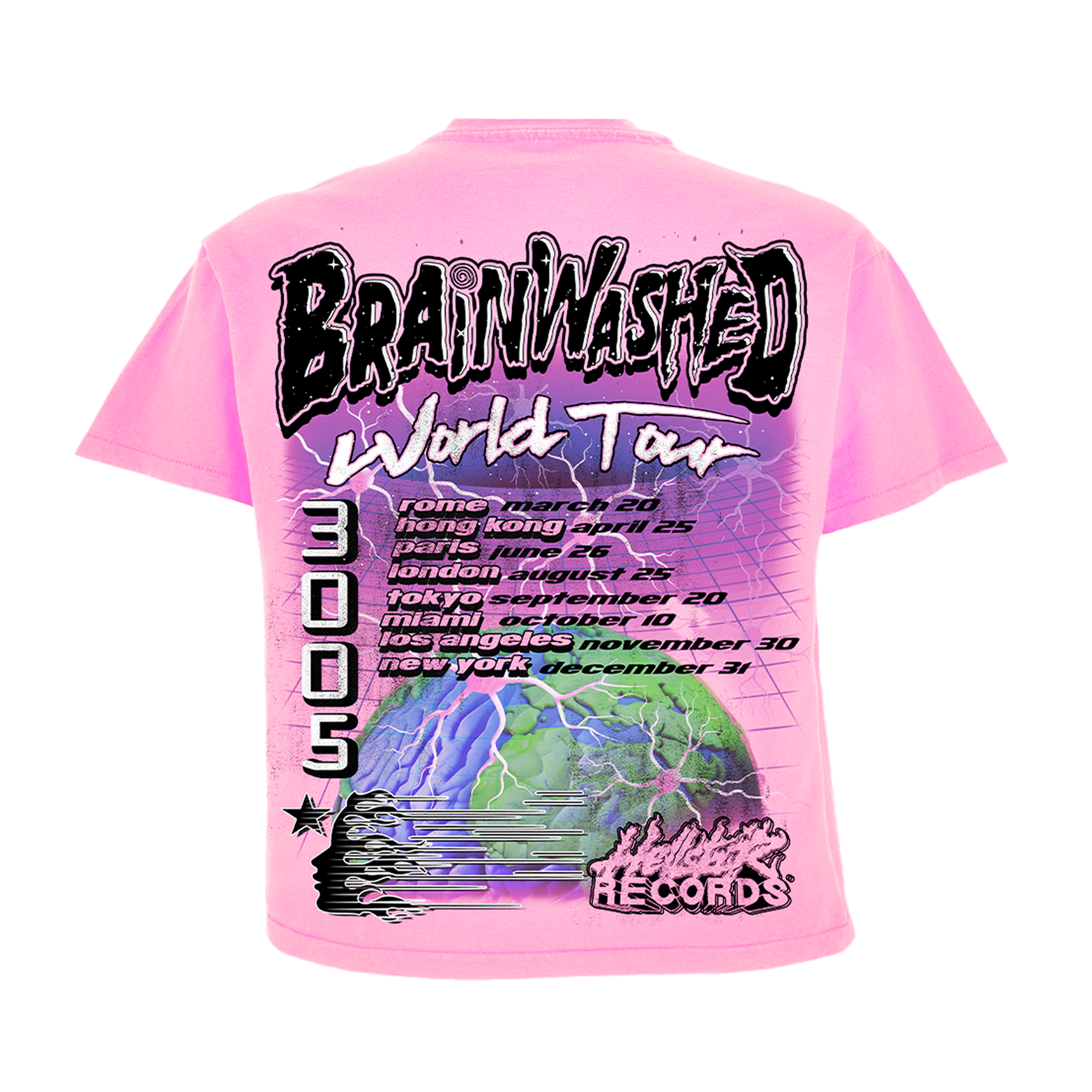 Hellstar Brainwashed World Tour T-Shirt