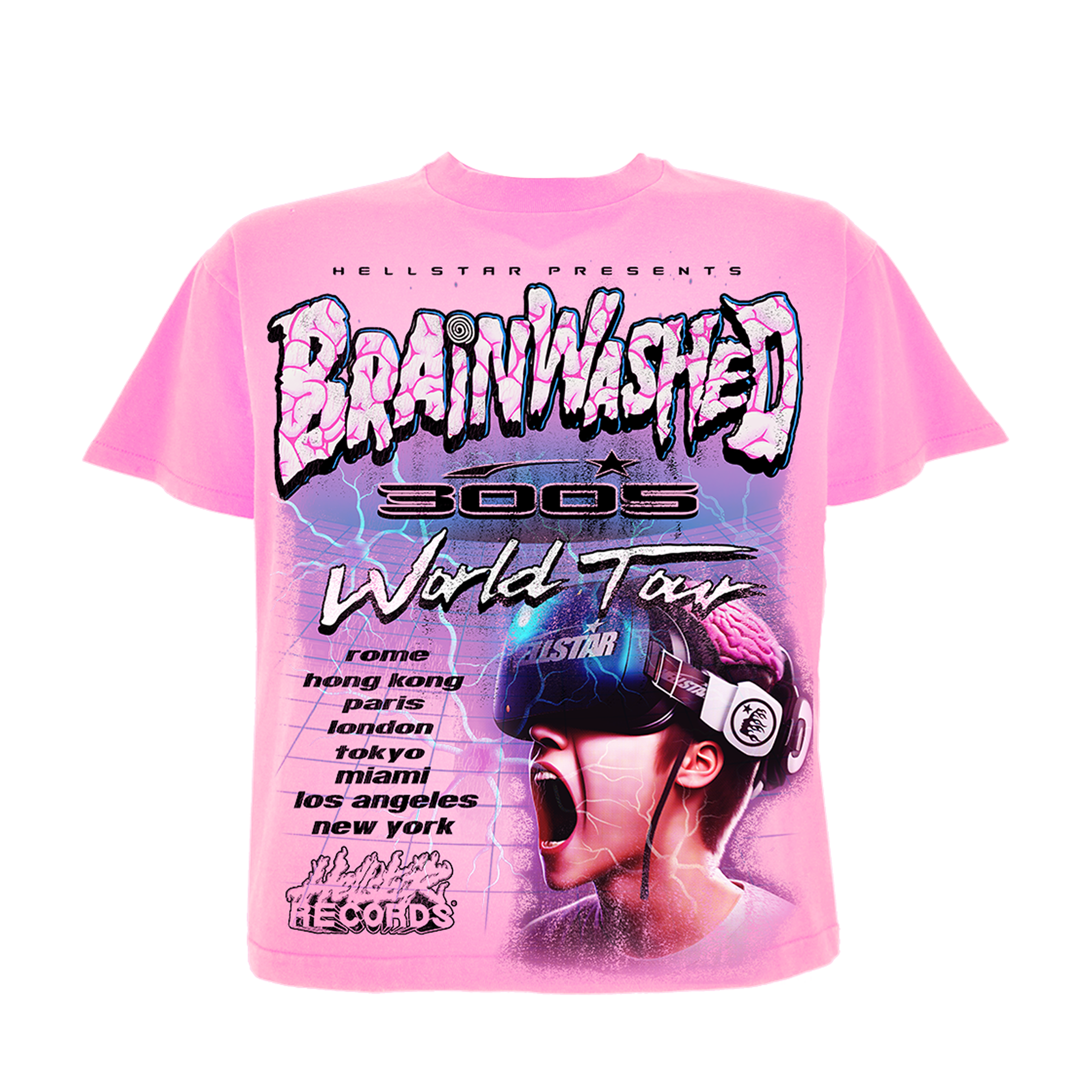 Hellstar Brainwashed World Tour T-Shirt