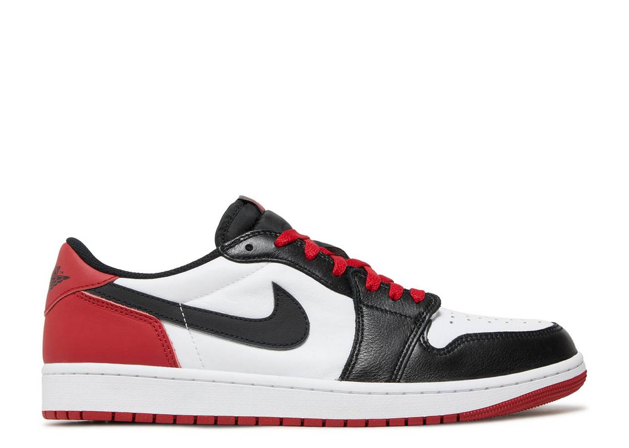 Air Jordan 1 Retro Low OG Black Toe (2023) (GS)
