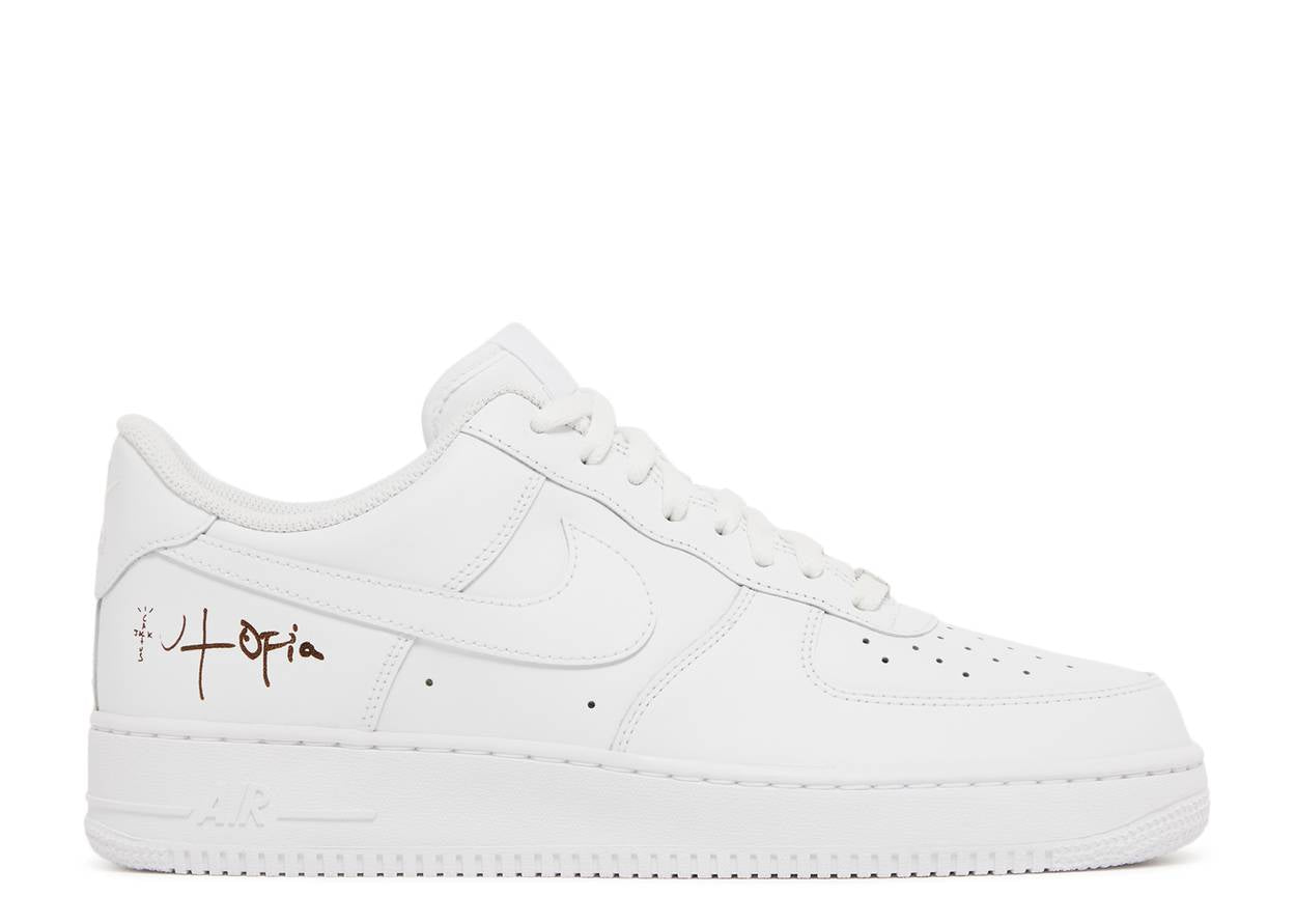 Nike Air Force 1 White Travis Scott Utopia