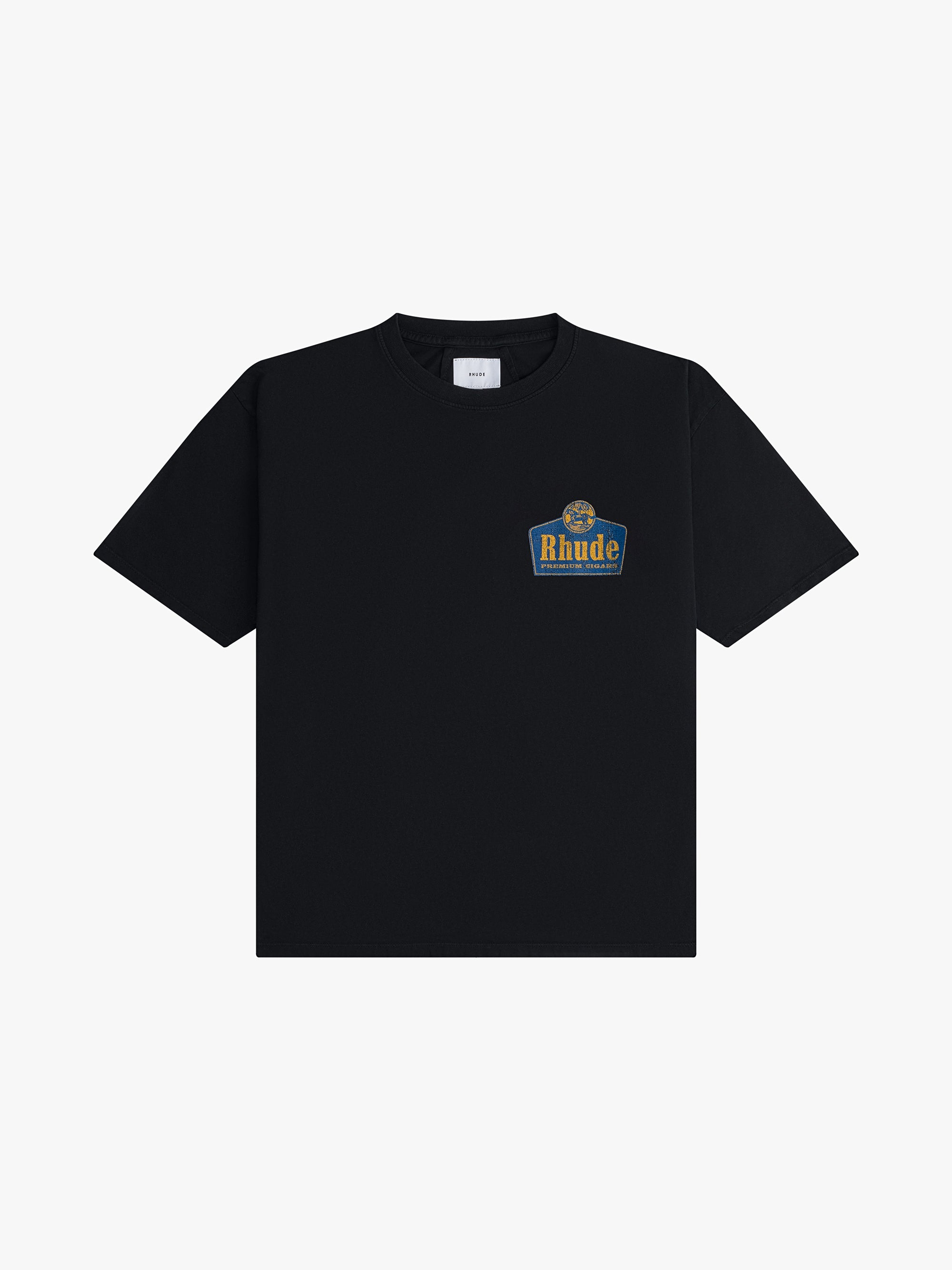 RHUDE GRAND CRU CIGAR TEE Black