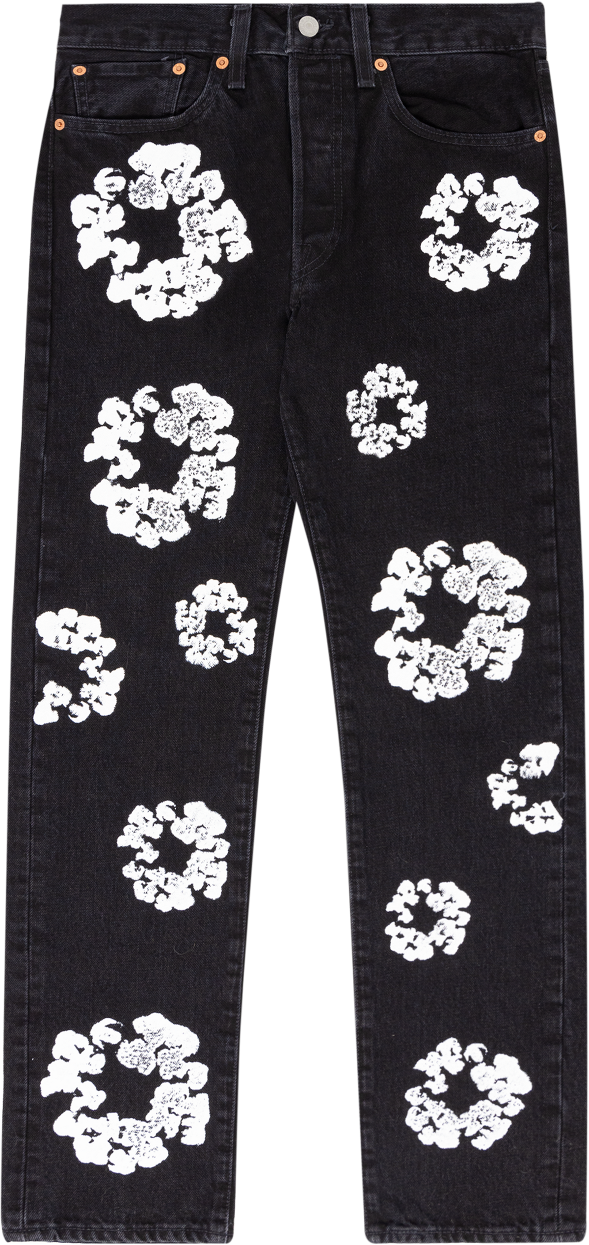 Denim Tears x Levi's Cotton Wreath Jean Black