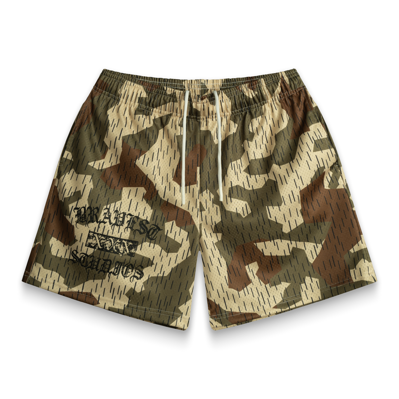 Bravest Studio Green Splinter Shorts