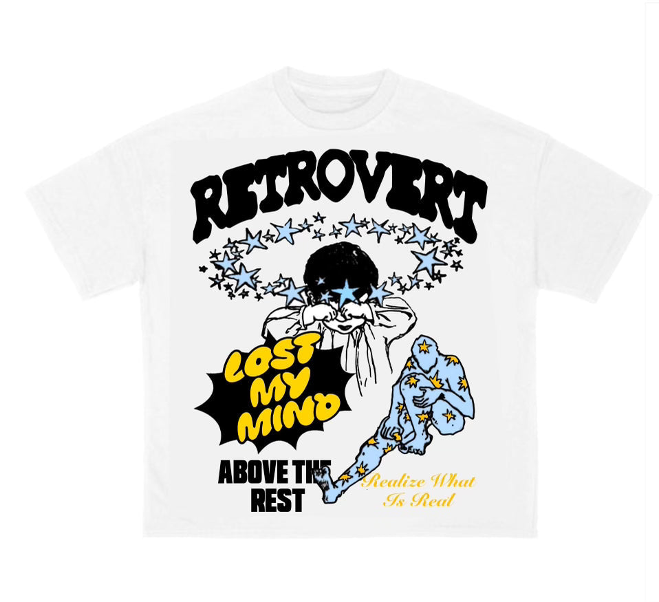 Retrovert Blue Crybaby Tee