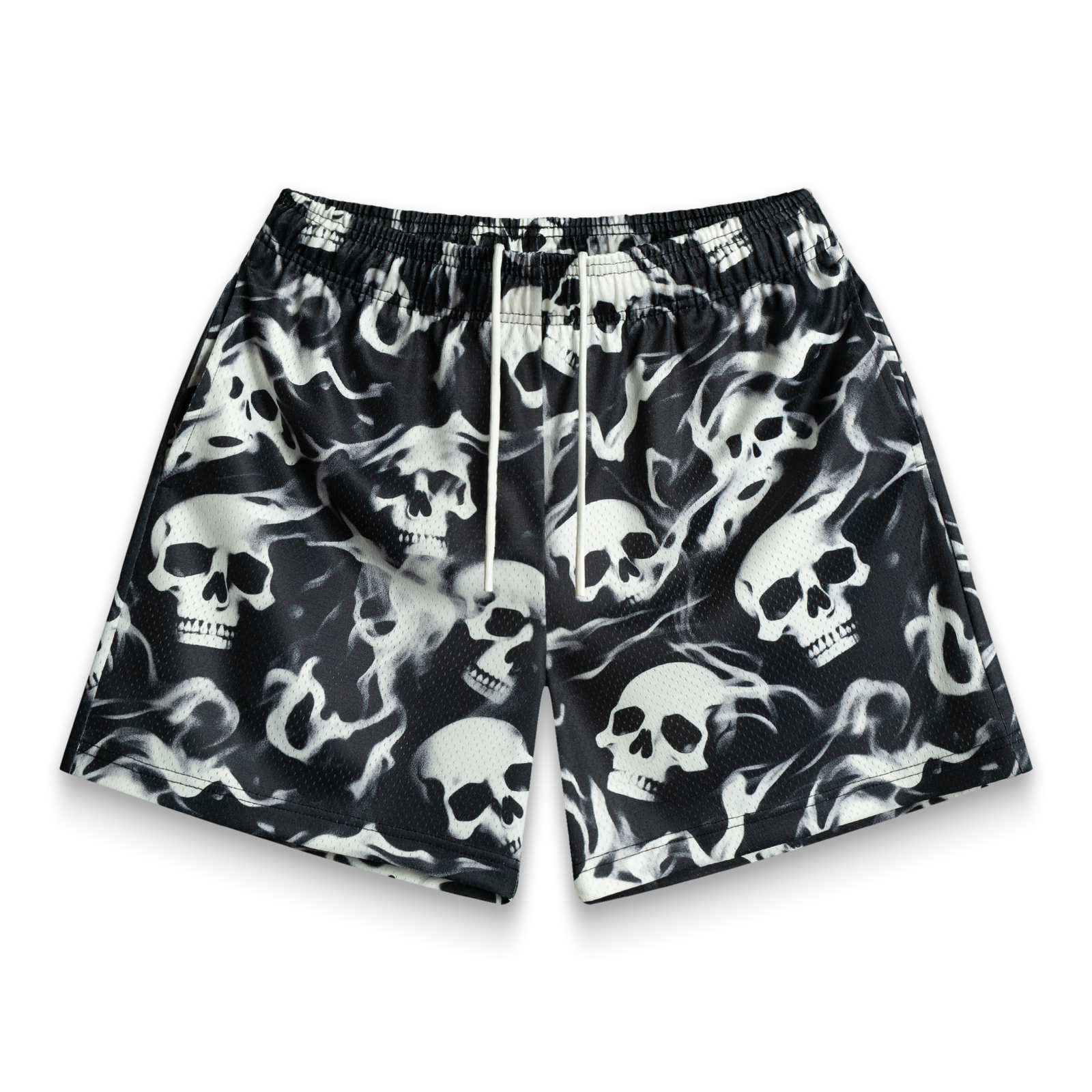 Bravest Studio Black Skelly Shorts