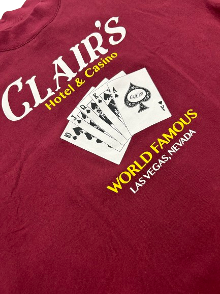 Sinclair Clair's Casino Tee - Red