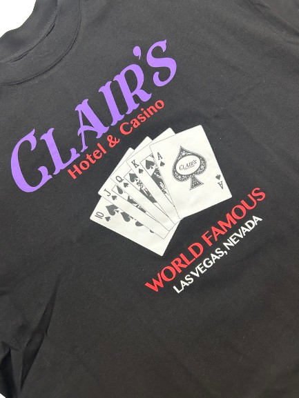 Sinclair Clair's Casino Tee - Black