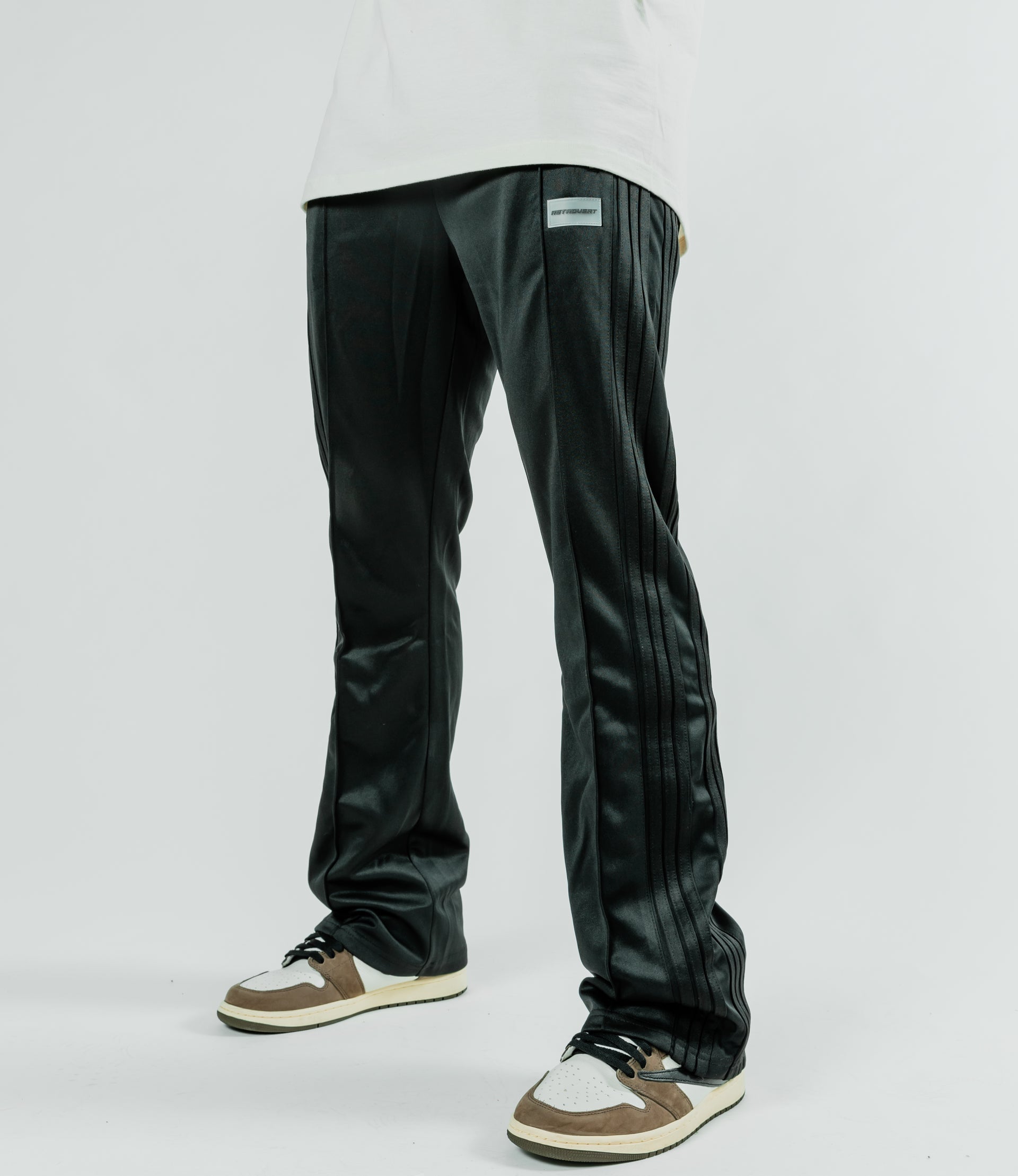 Retrovert Track Pants Black