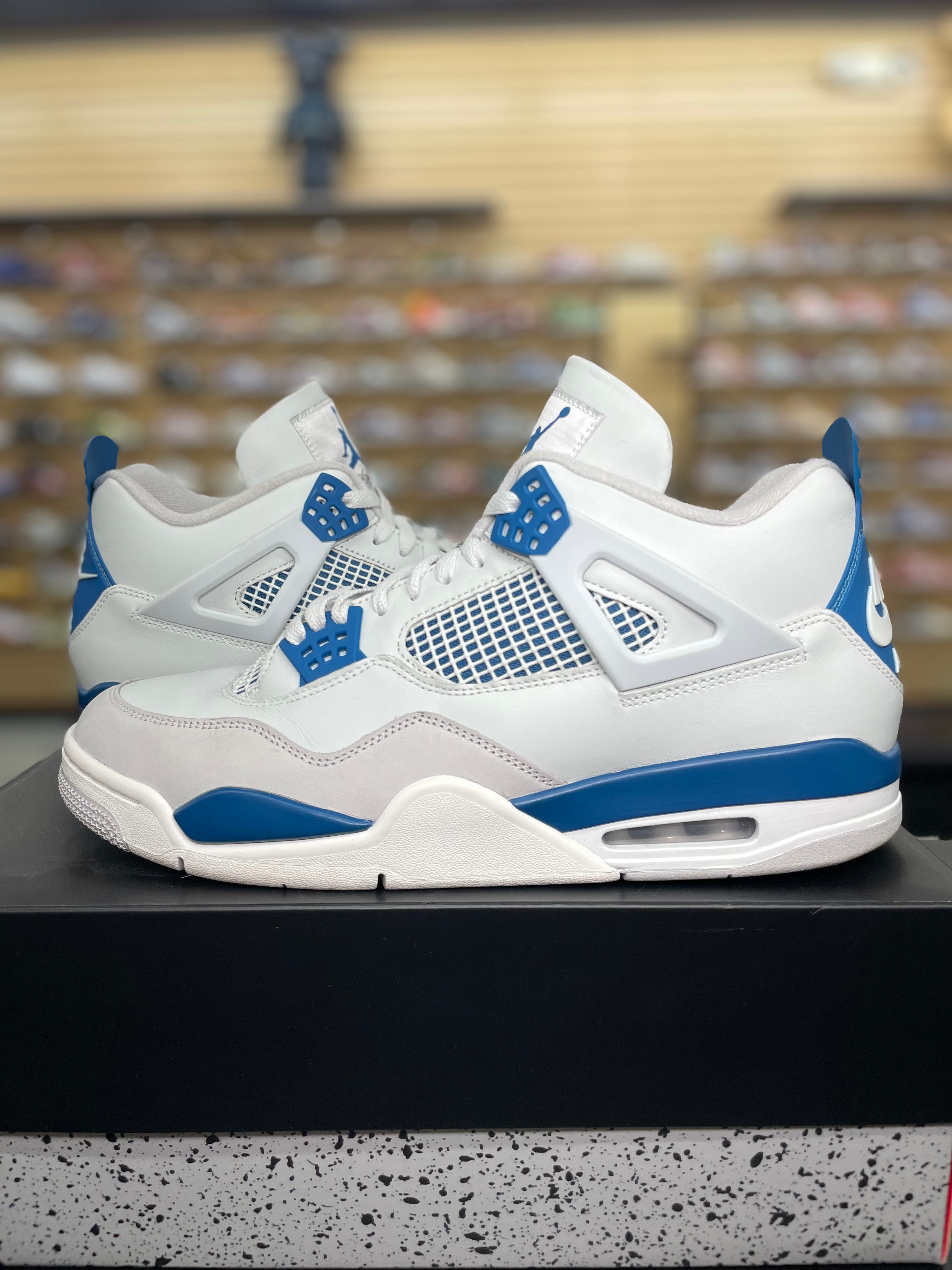 Air Jordan 4 Retro Military Blue (2024)(Pre-Owned)