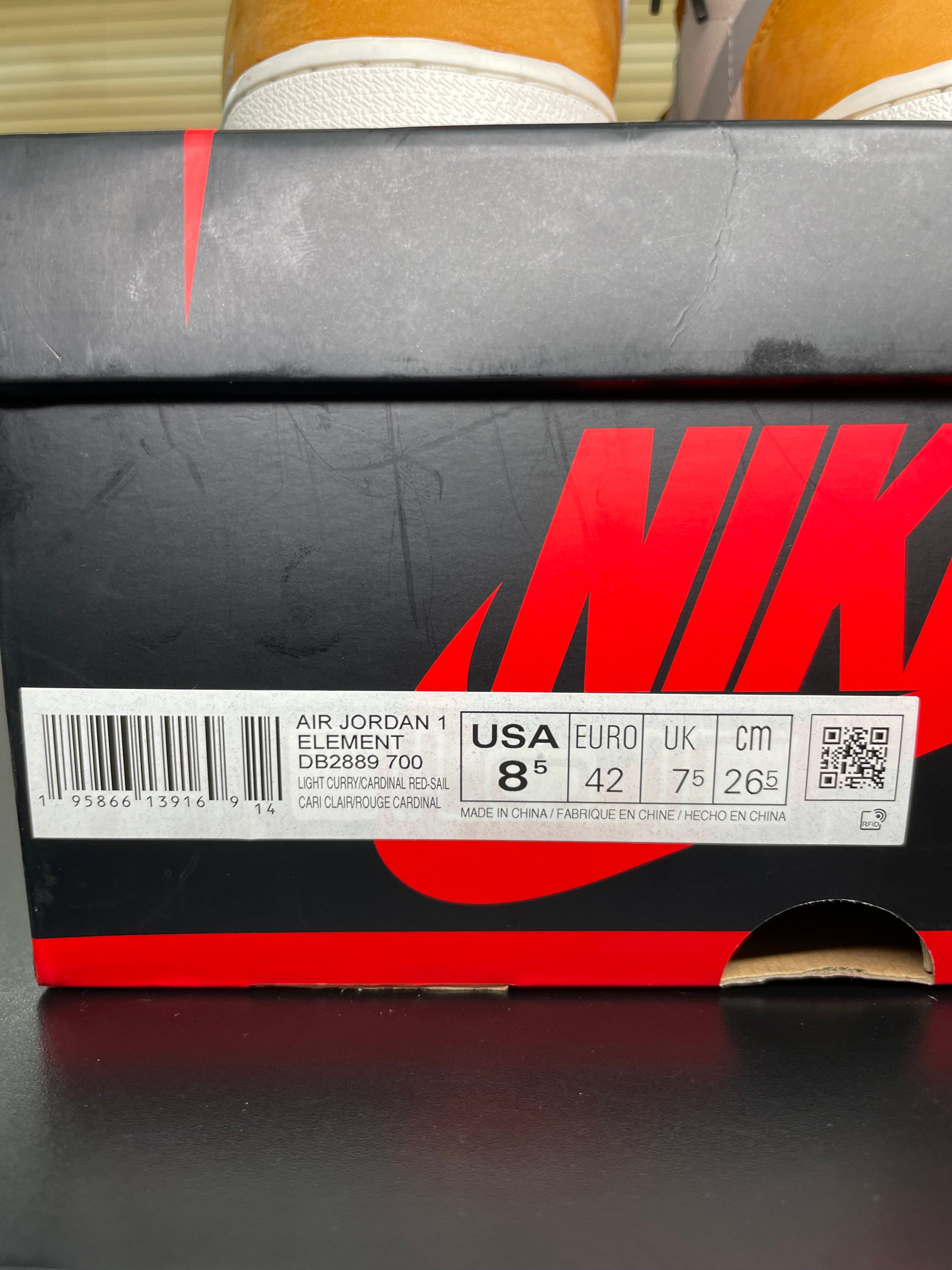 Air Jordan 1 High Element GORE TEX Light Curry(Pre-Owned)