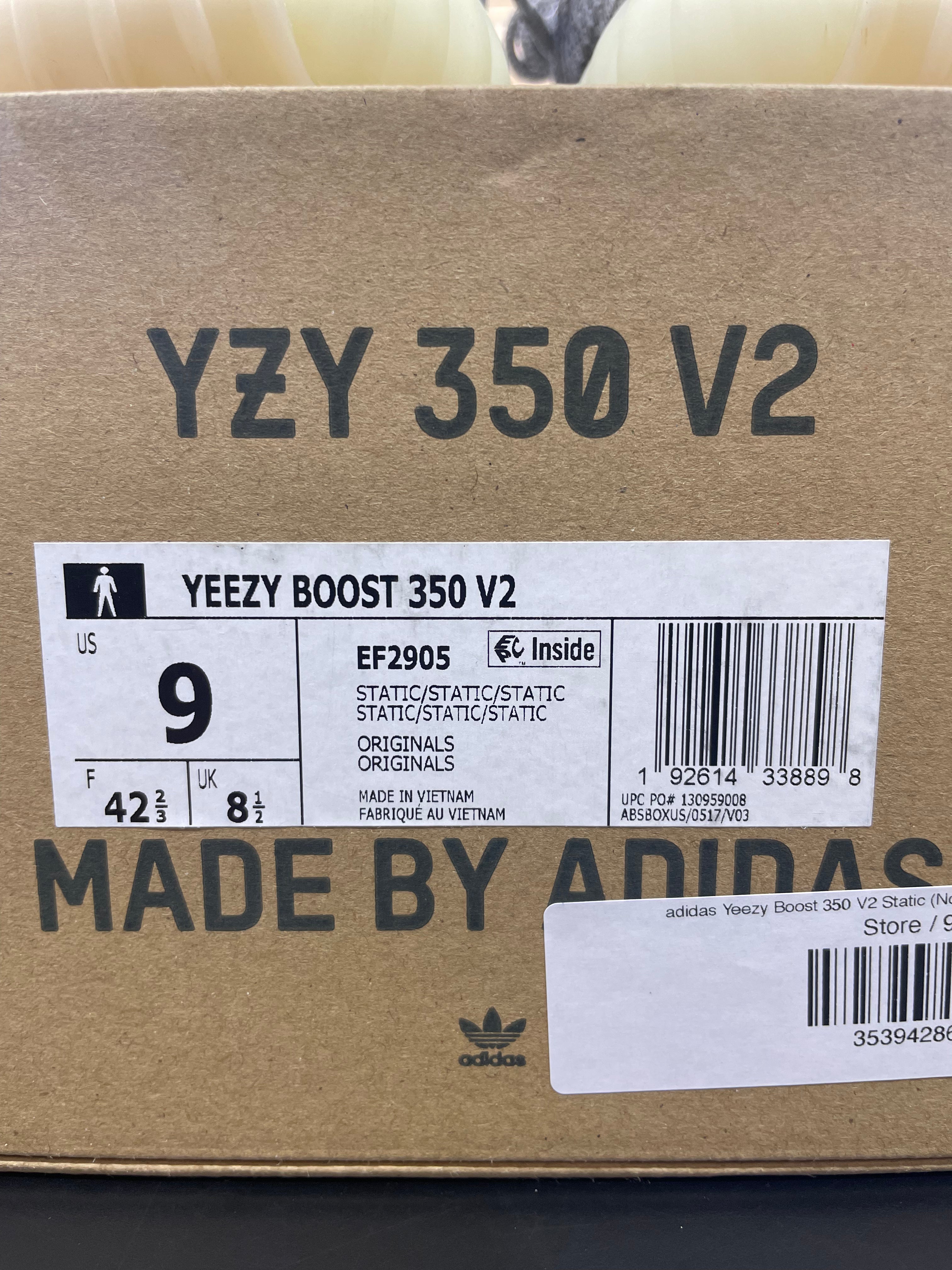 adidas Yeezy Boost 350 V2 Static (Non-Reflective)(Pre-Owned)