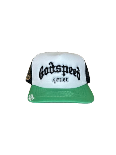 Godspeed GS Forever Foam Trucker Hat (Blk/Green)