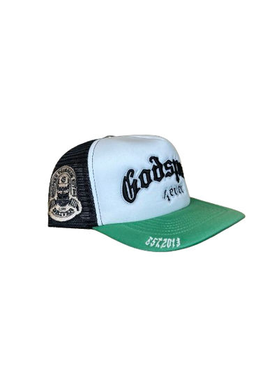Godspeed GS Forever Foam Trucker Hat (Blk/Green)