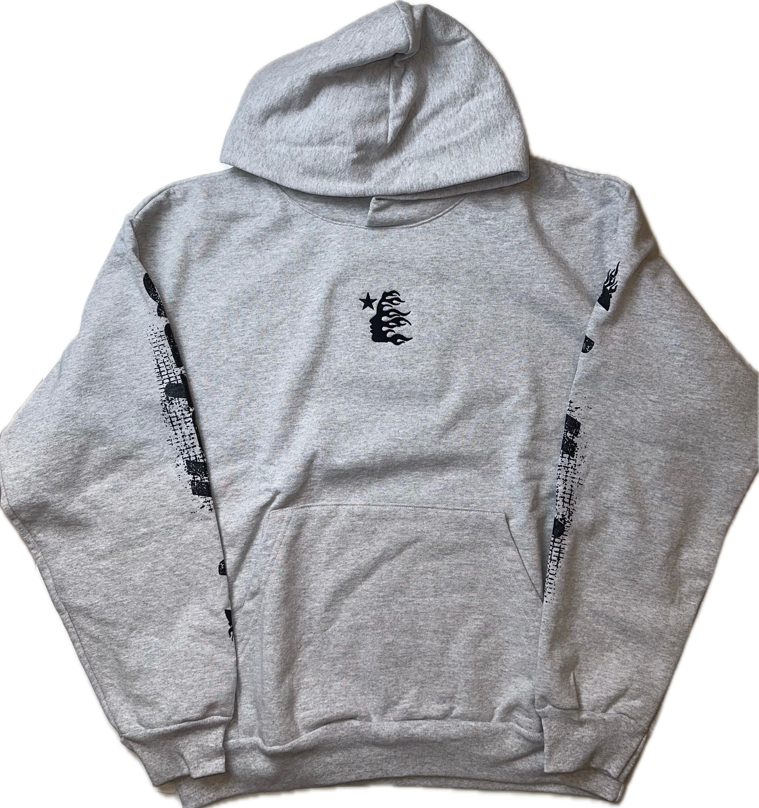 Hellstar Overseas Exclusive Hoodie Grey/Black