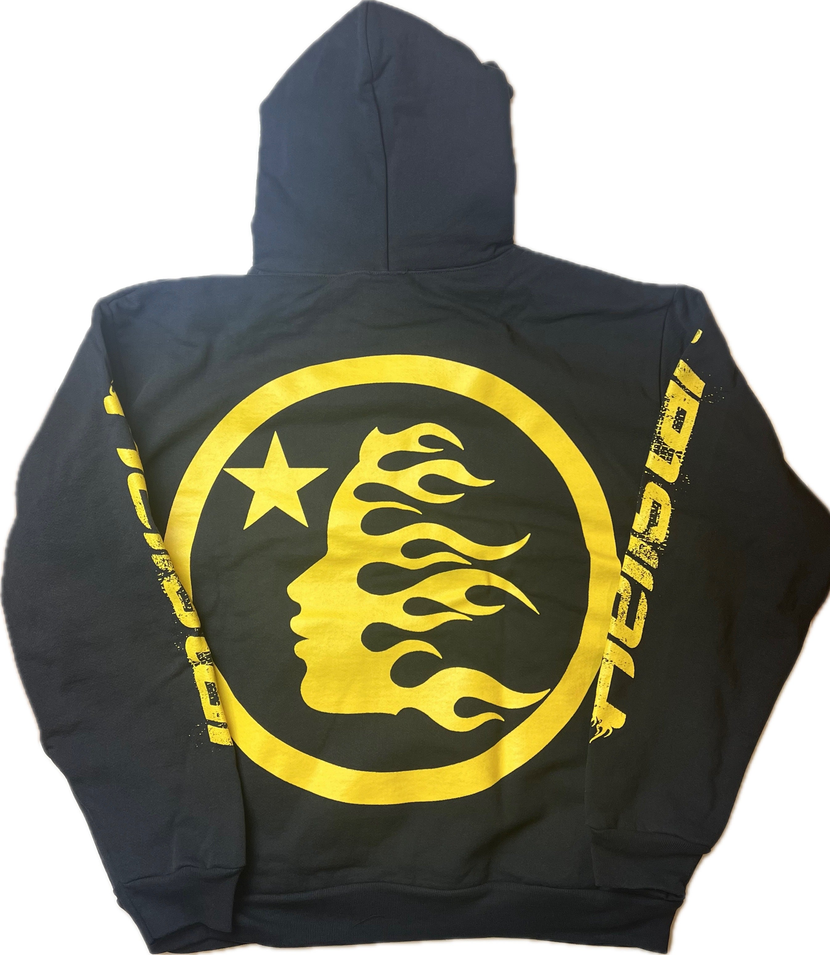 Hellstar Overseas Exclusive Gold Hoodie