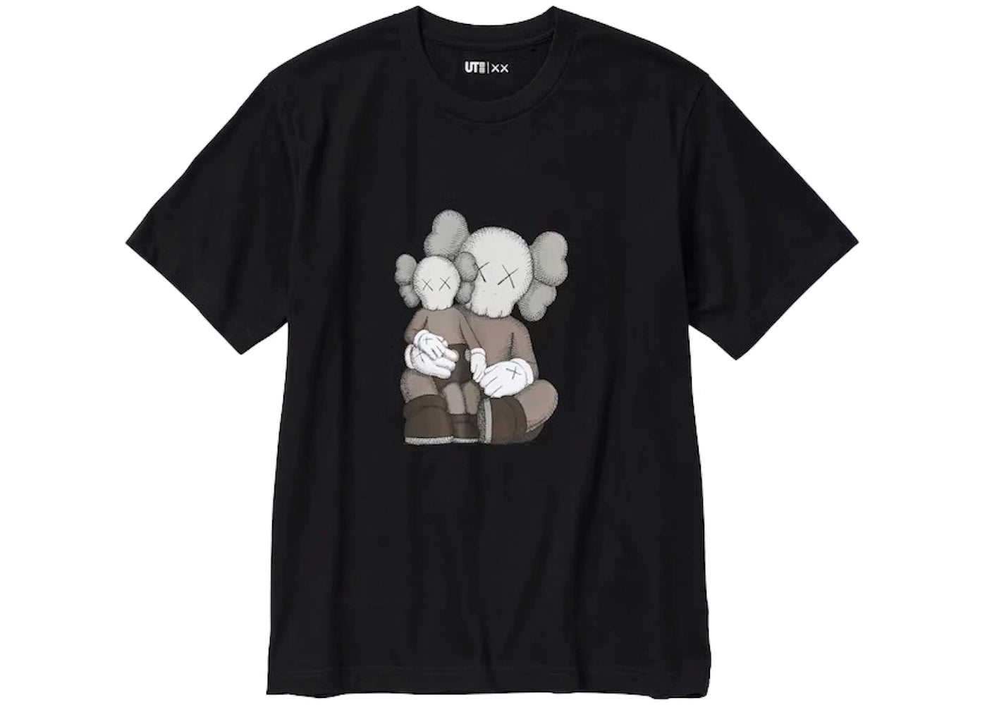Kaws x Uniqlo Tee Black