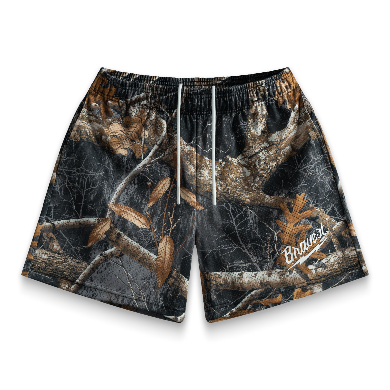 Bravest Studio Black Realtree Shorts