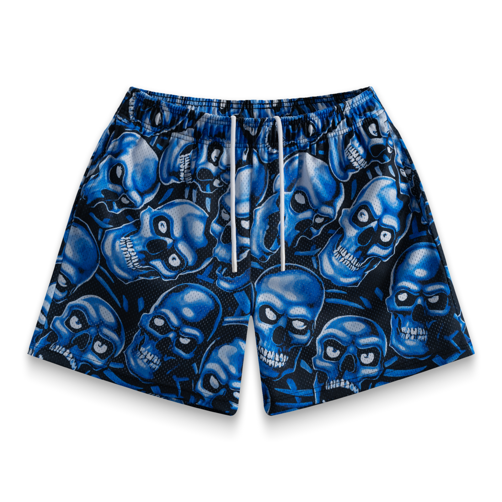 Bravest Studio Blue Skelly Shorts
