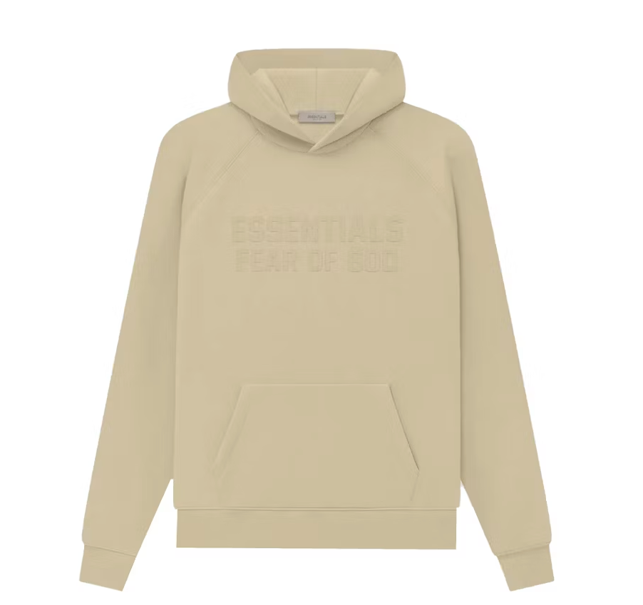 Fear of God Essentials Hoodie Sand