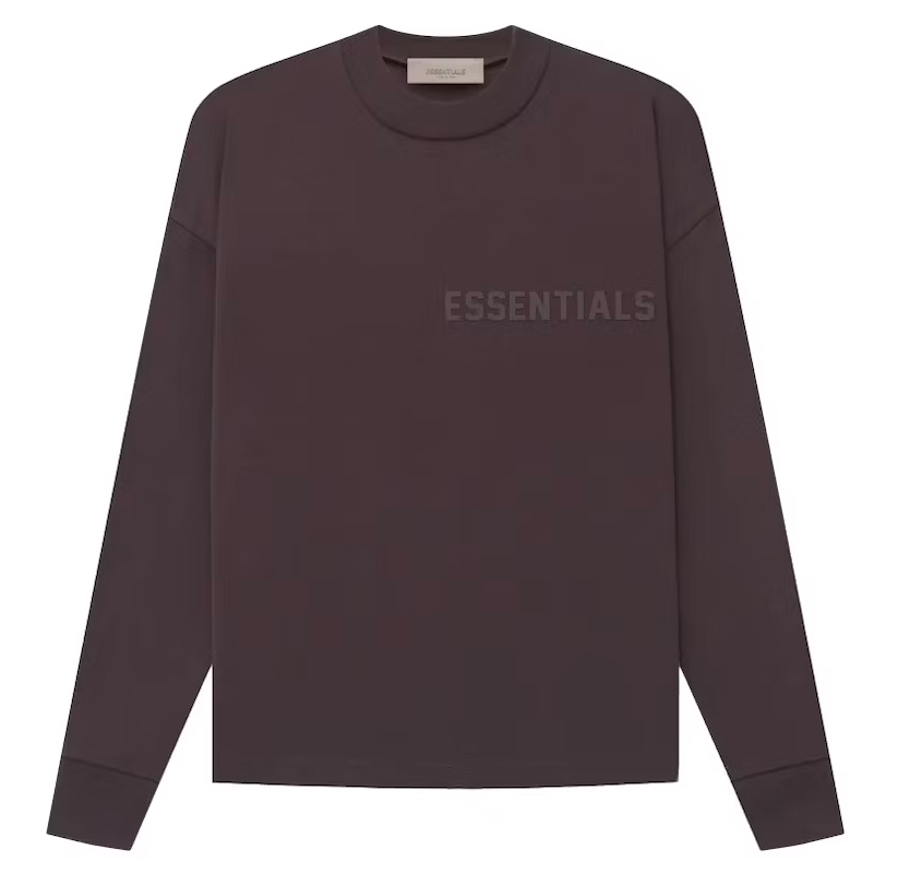 Fear of God Essentials L/S Tee Plum
