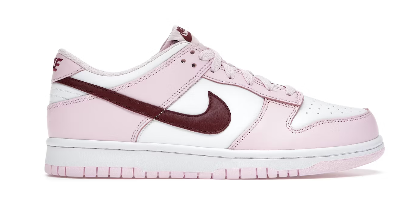 Nike Dunk Low Pink Foam Red White (GS)
