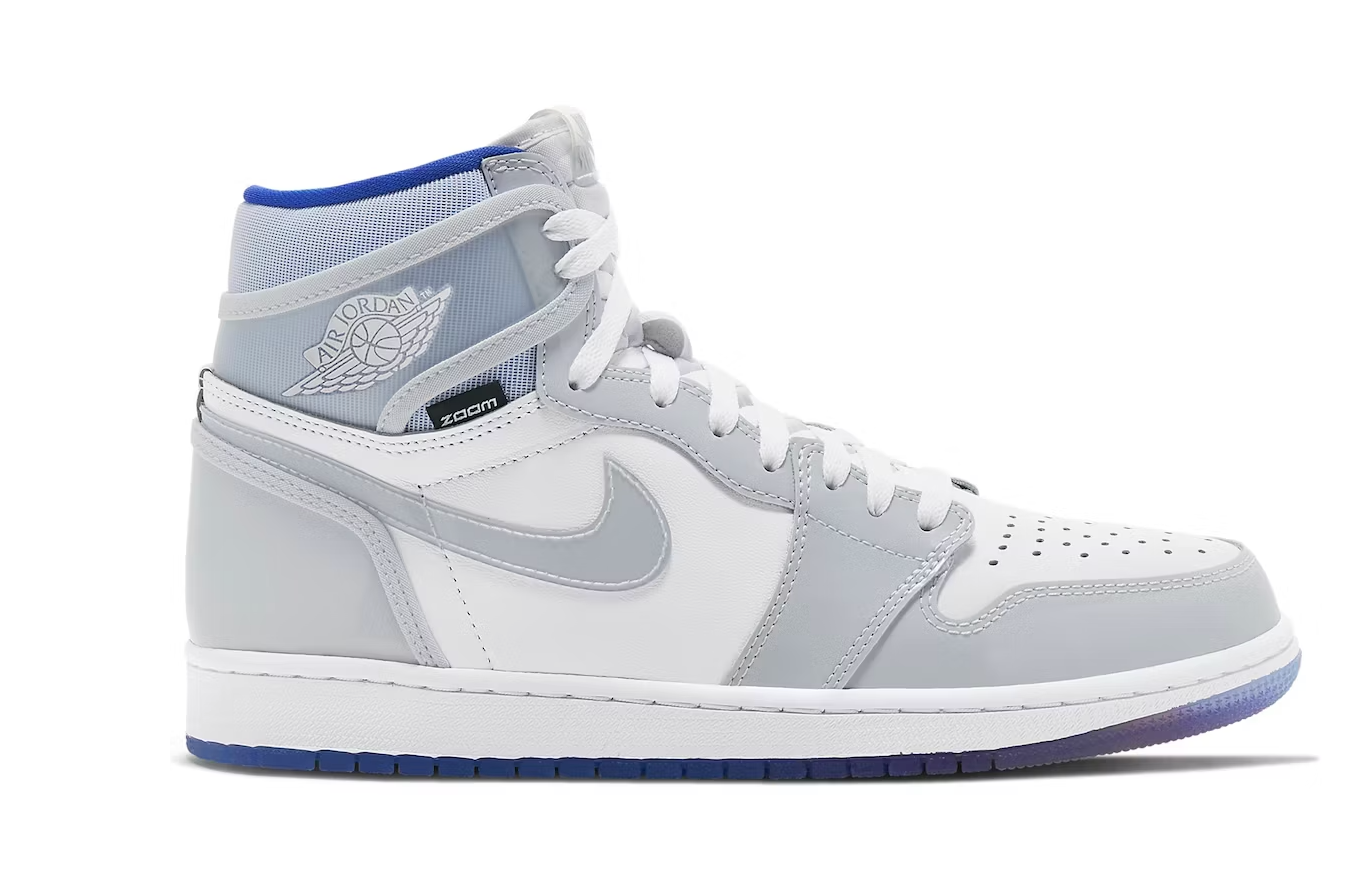 Air Jordan 1 Retro High Zoom White Racer Blue
