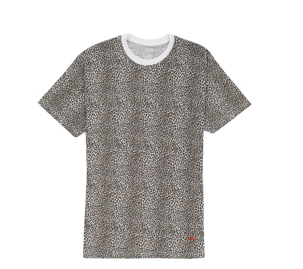 Supreme Hanes Leopard Tagless Tees (2 Pack) Leopard