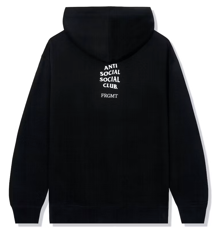 Anti Social Social Club x Fragment Called Interference Hoodie (FW22) Black