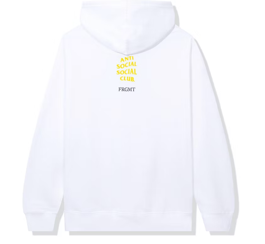 Anti Social Social Club x Fragment Called Interference Hoodie (FW22) White