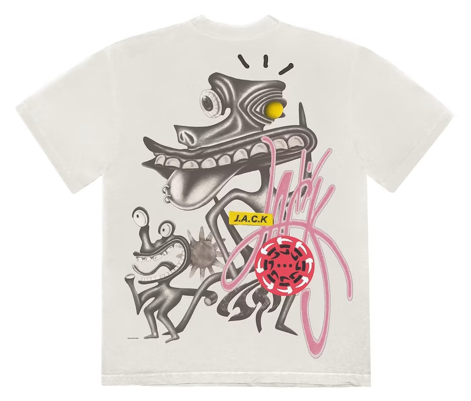 Travis Scott Artifacts T-shirt Natural