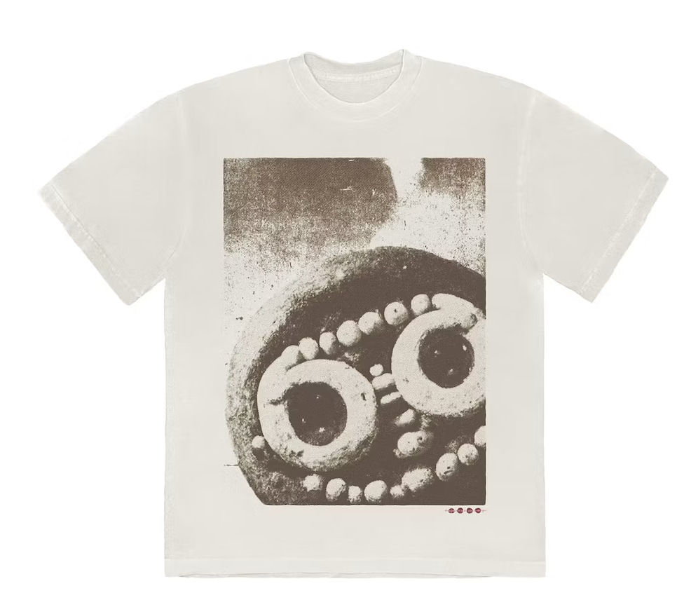Travis Scott Artifacts T-shirt Natural