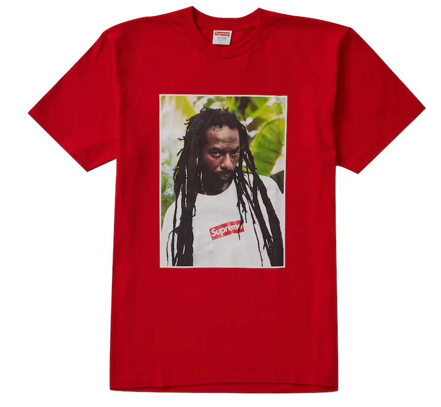Supreme Buju Banton Tee Red