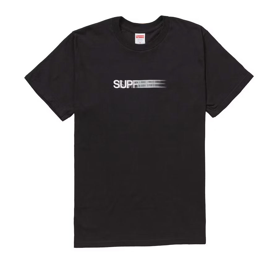 Supreme Motion Logo Tee Black