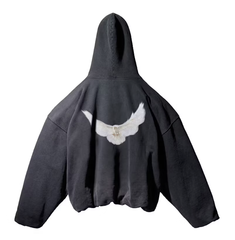 Yeezy Gap Engineered by Balenciaga Dove Hoodie Washed Black