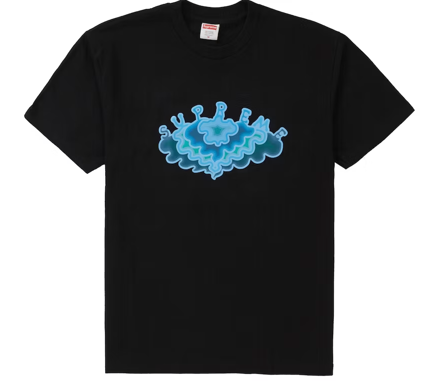 Supreme Cloud Tee Black