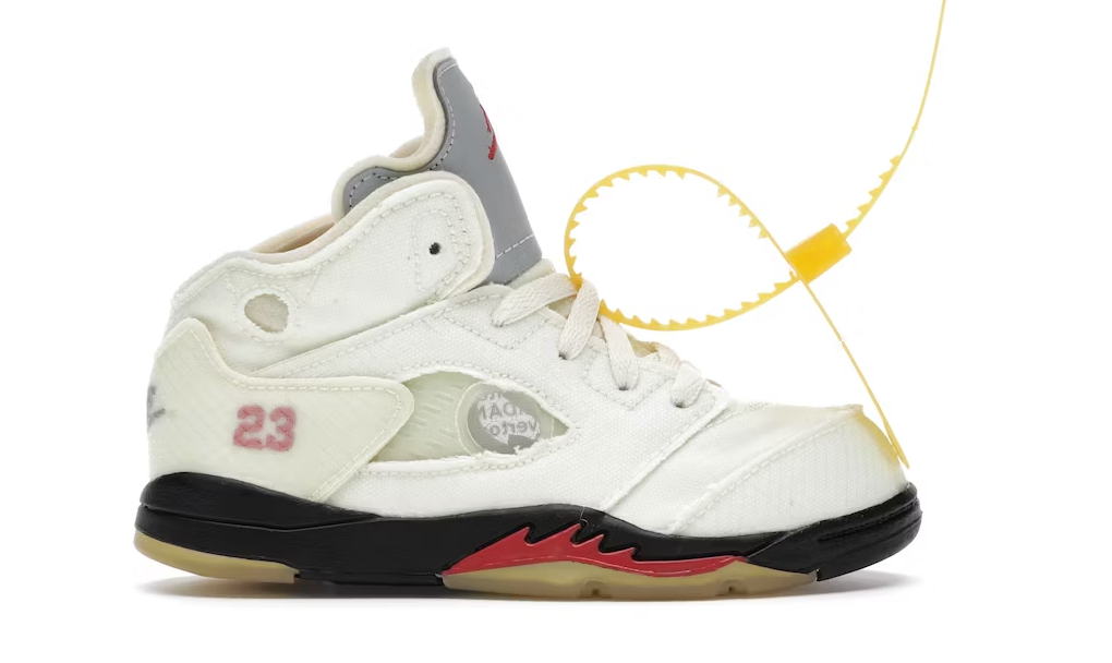 Air Jordan 5 Retro Off-White Sail (PS/TD)
