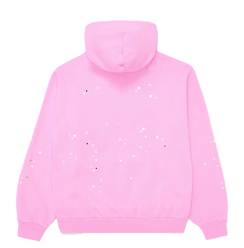 Sp5der Atlanta Hoodie Pink