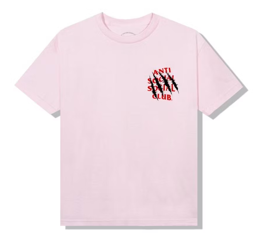 Anti Social Social Club After Us T-shirt Pink