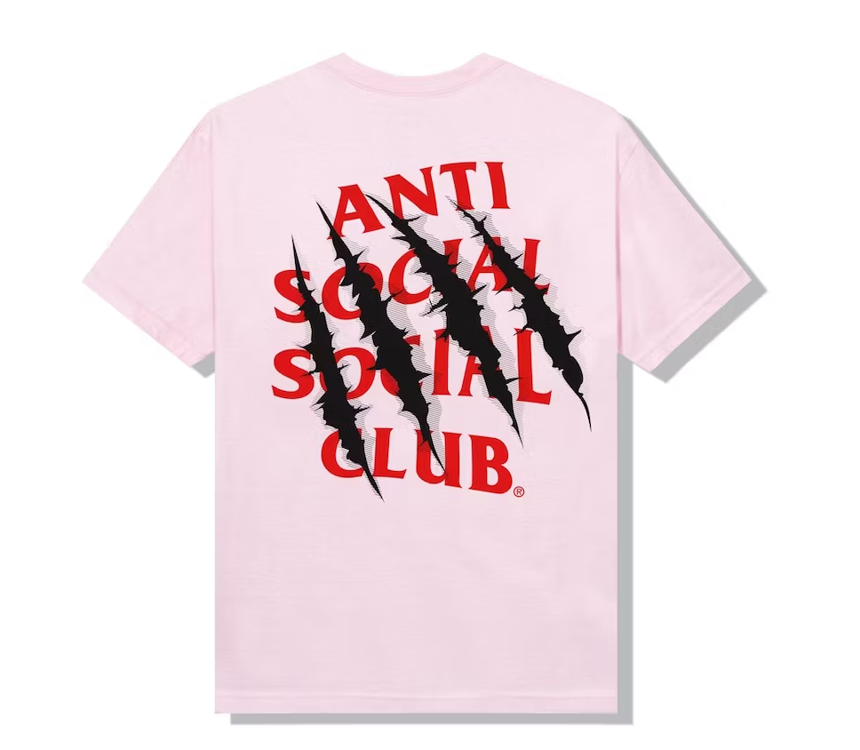 Anti Social Social Club After Us T-shirt Pink