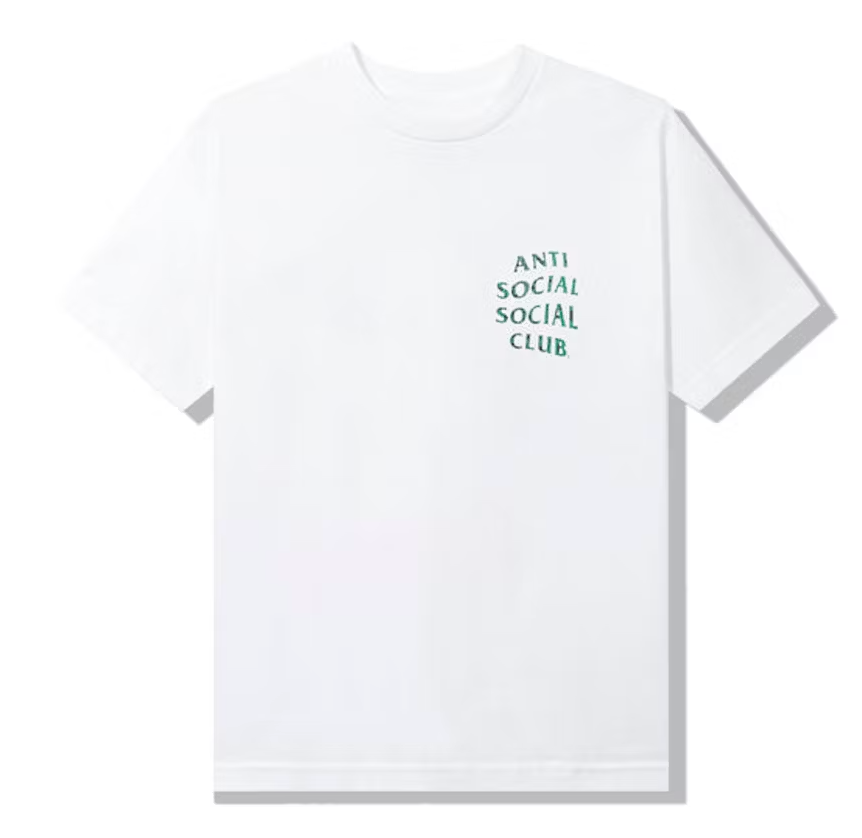 Anti Social Social Club Glitch T-shirt White