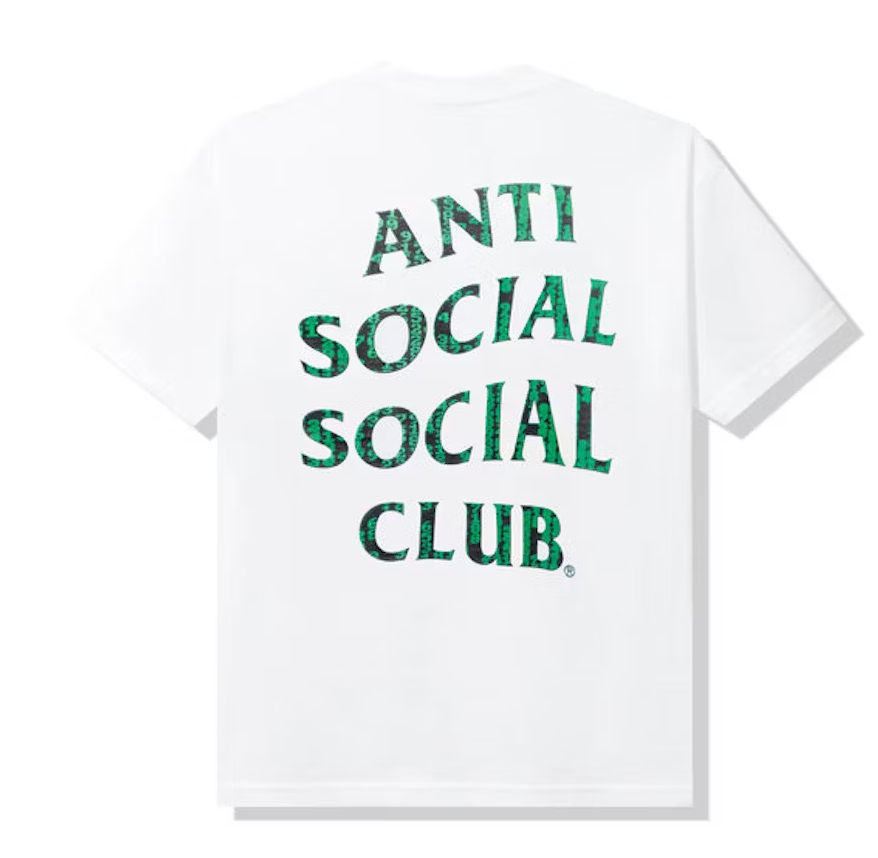Anti Social Social Club Glitch T-shirt White