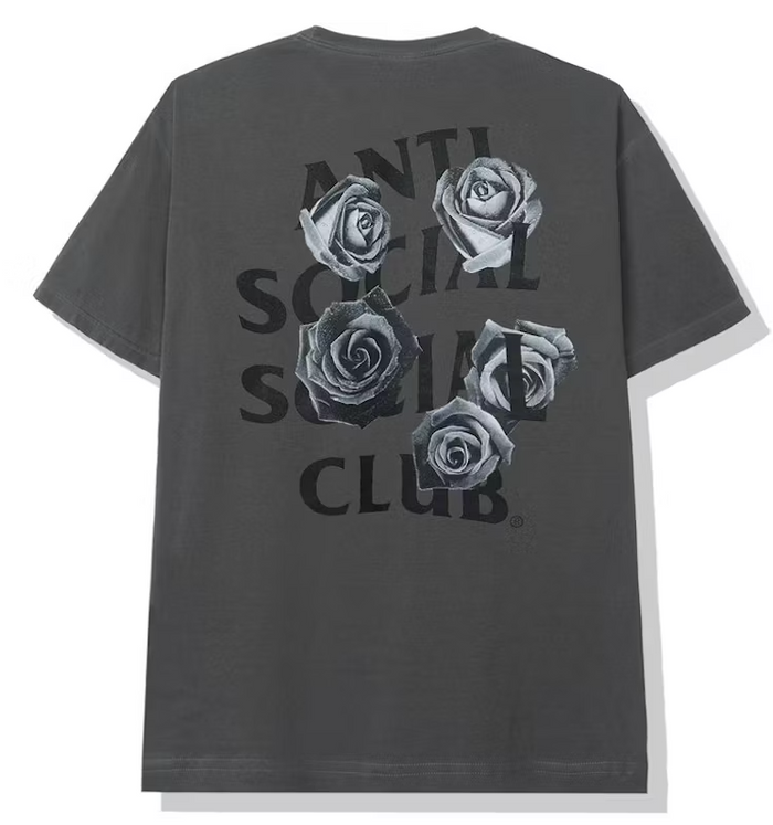Anti Social Social Club "Bat Emoji" Tee Grey