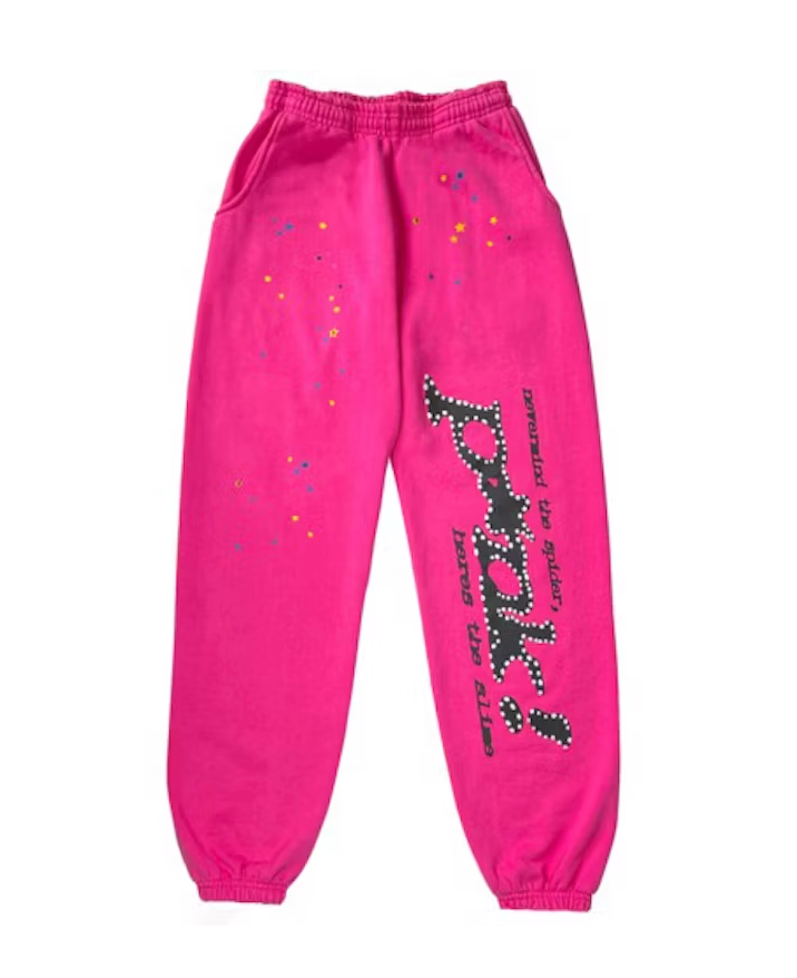 Sp5der P*NK Sweatpants Pink
