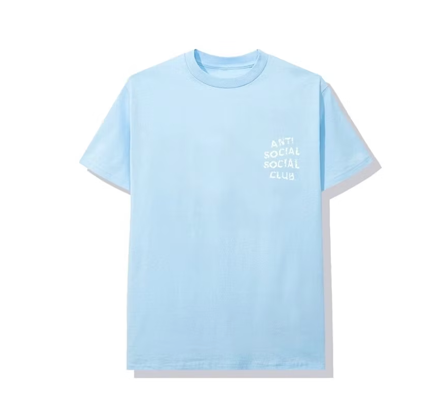 Anti Social Social Club Partly Cloudy T-shirt Blue