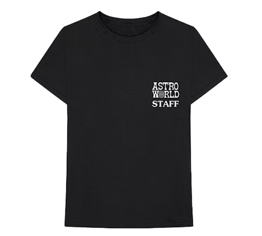 ASTROWORLD MERCH - BLACK TEE ALL I GOT TRAVIS SCOTT