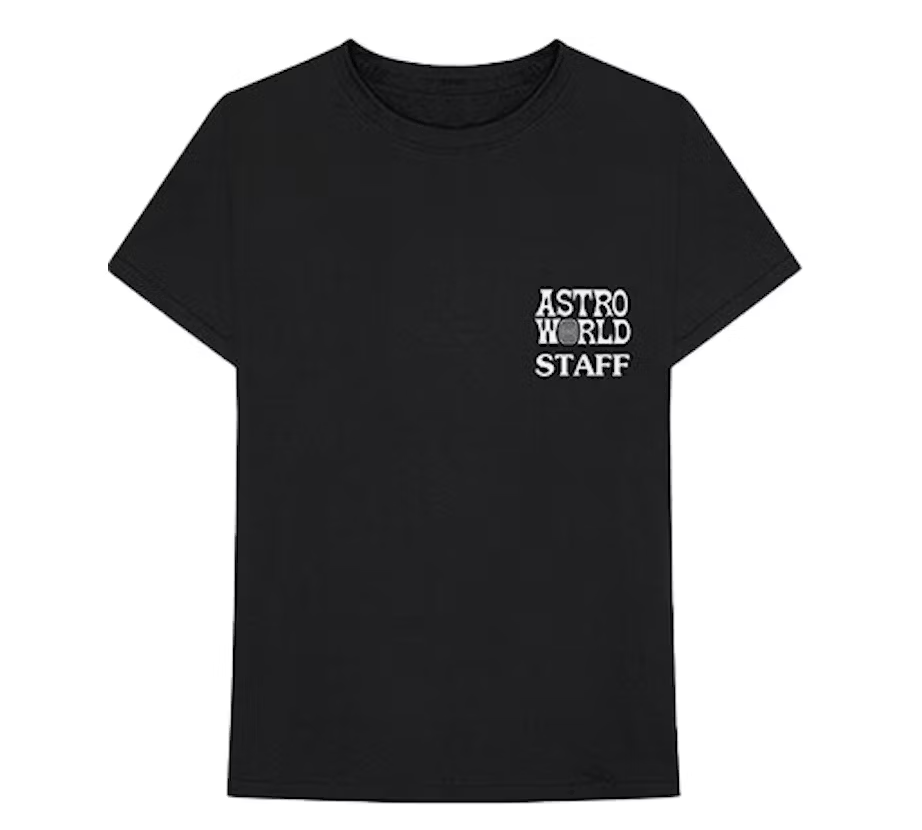 Travis Scott Astroworld Staff Tee Black